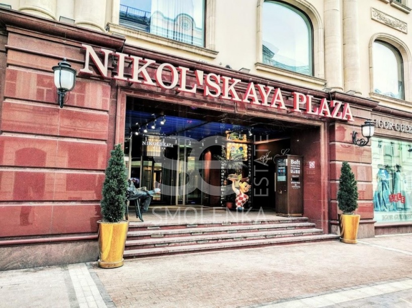 Аренда торговой площади, площадь 148.8 кв.м., 1 этаж, Никольская ул, 10, район Тверской