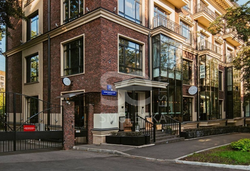 Продажа апартаментов, площадь 95 кв.м., 2 этаж, ЖК Clerkenwell House, Комсомольский пр-кт, 42стр2