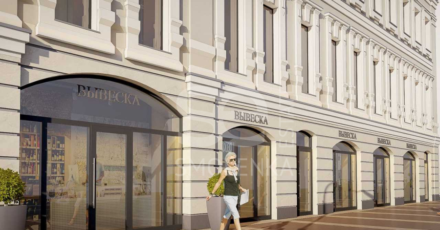 Аренда торговой площади, площадь 22.6 кв.м., 1 этаж, Новослободская ул, 19стр1, район Тверской