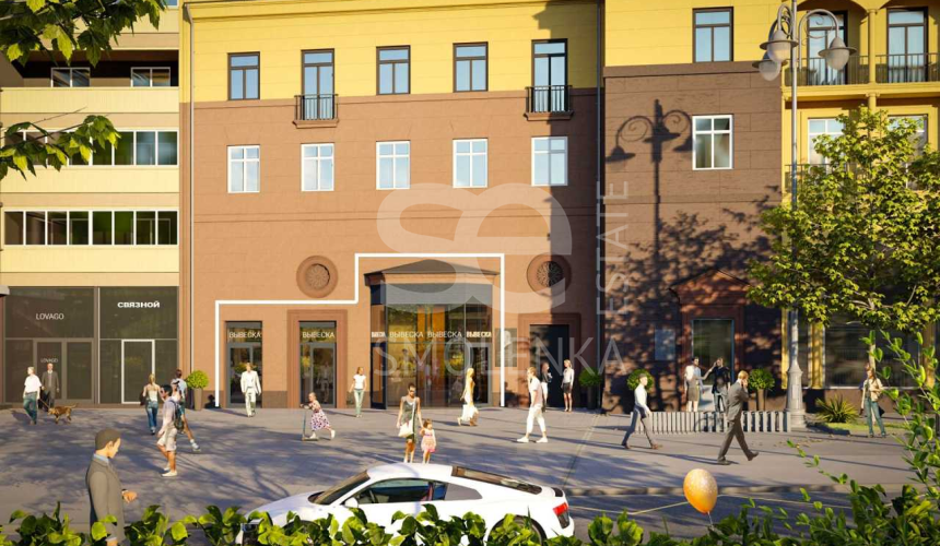 Аренда торговой площади, площадь 14.9 кв.м., 1 этаж, Тверская ул, 19, район Тверской