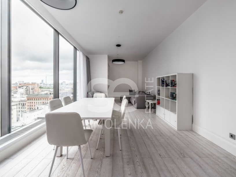 Продажа апартаментов, площадь 87.5 кв.м., 9 этаж, ЖК Резиденция Тверская, 2-я Брестская ул, 6