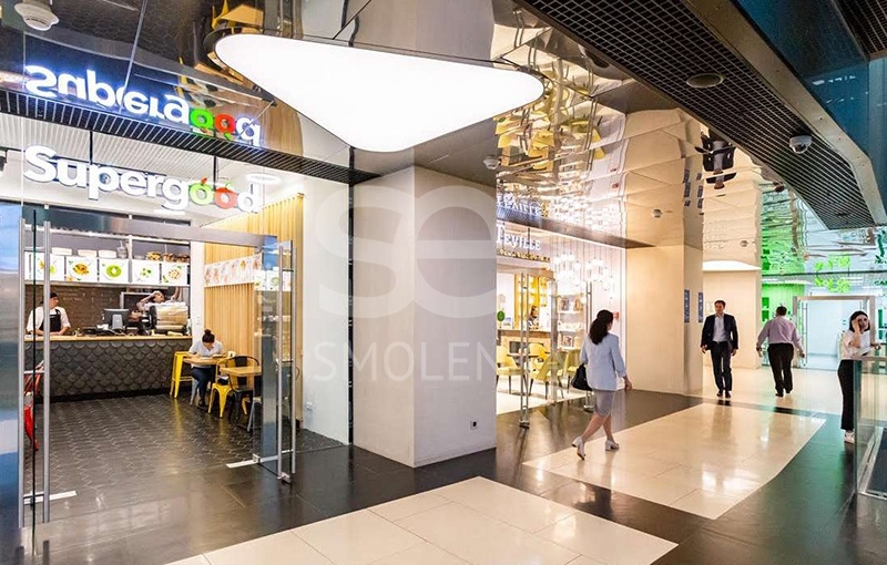 Аренда торговой площади, площадь 99 кв.м., 1 этаж, Пресненская наб, 12, район Пресненский