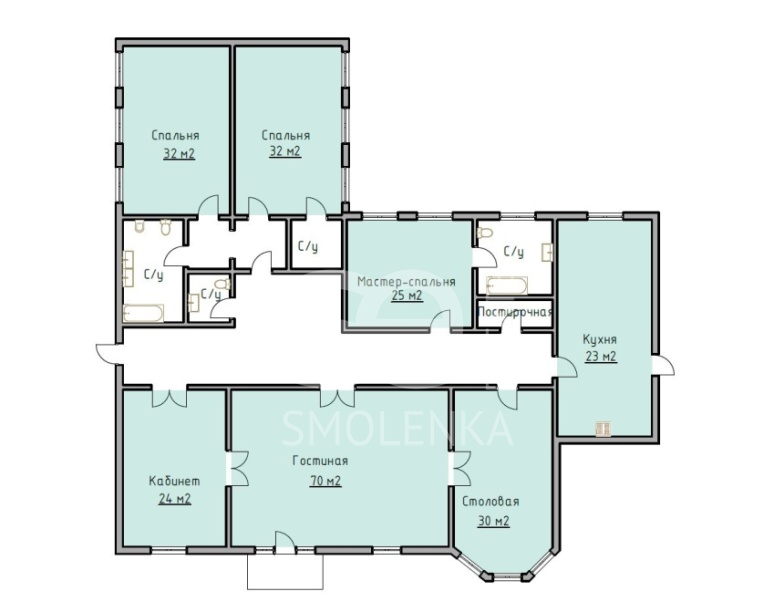 Аренда квартиры, площадь 330 кв.м., 5 этаж, Романов пер, 5