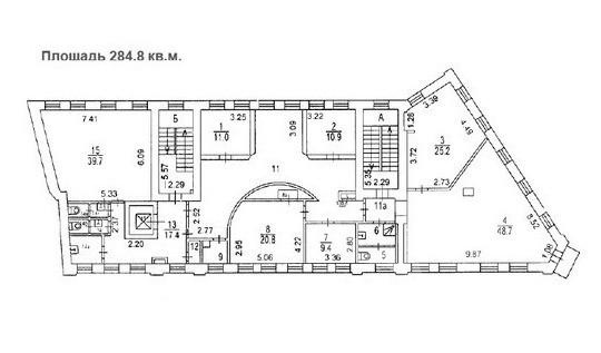 Продажа ОСЗ / особняка, площадь 1459 кв.м., 1 этаж, Якиманка Б. ул, 21, район Якиманка