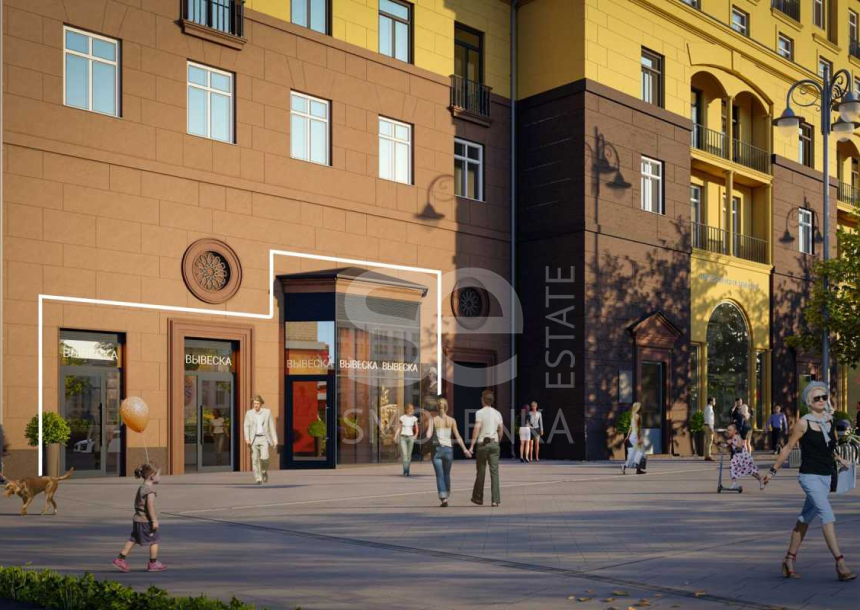 Аренда торговой площади, площадь 14.9 кв.м., 1 этаж, Тверская ул, 19, район Тверской