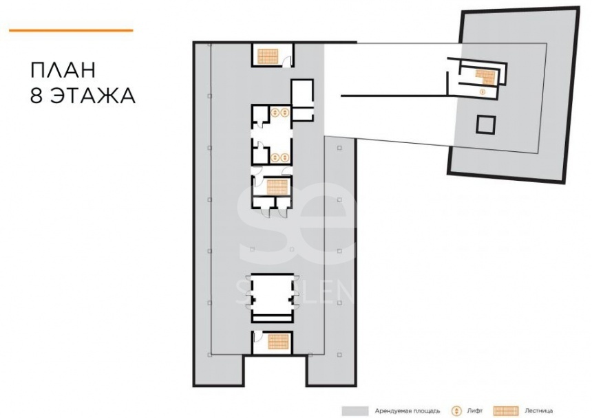 Продажа офиса, площадь 20270 кв.м., 2 этаж, Смоленский б-р, 13с1, район Хамовники