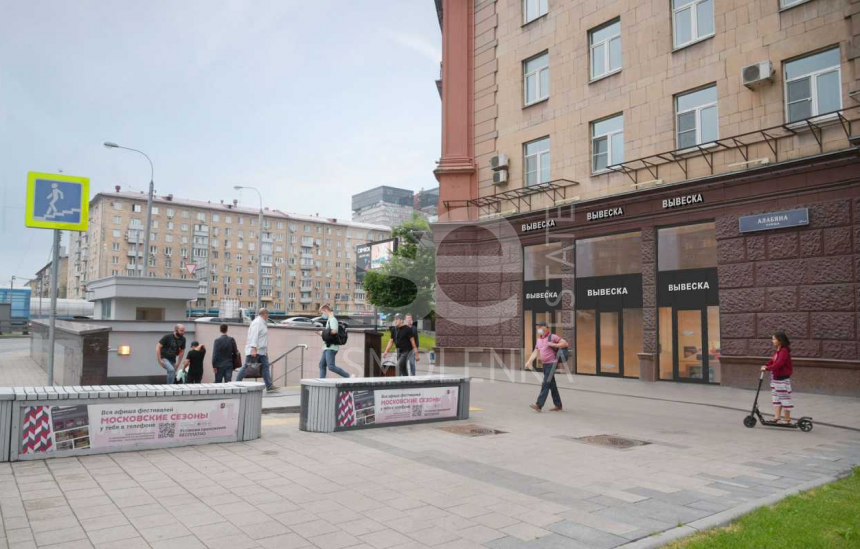 Аренда торговой площади, площадь 44.8 кв.м., 1 этаж, Ленинградский пр-кт, 75к1, район Сокол