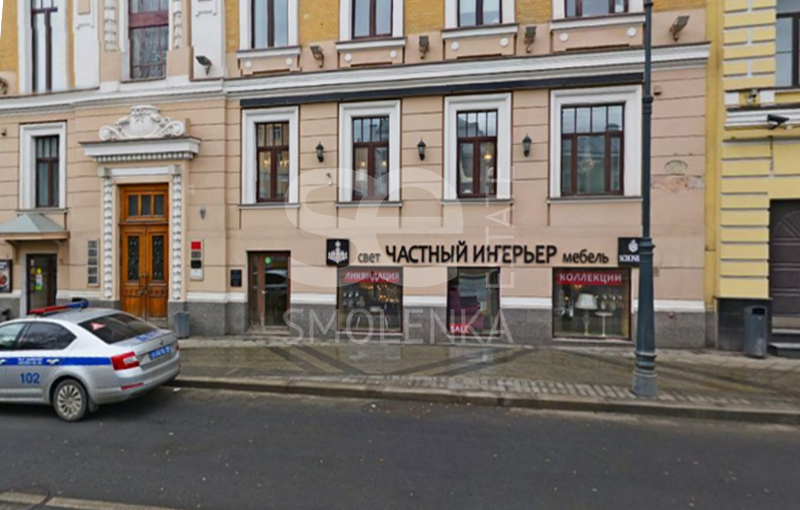 Аренда торговой площади, площадь 264.4 кв.м., 1 этаж, Пречистенка ул, 40/2 стр. 2, район Хамовники