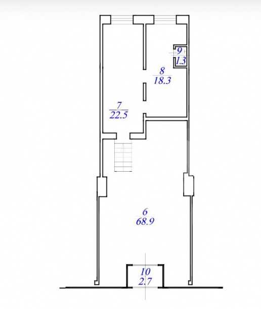 Продажа торговой площади, площадь 113.7 кв.м., 1 этаж, Енисейская ул, 22 корп. 2, район Бабушкинский