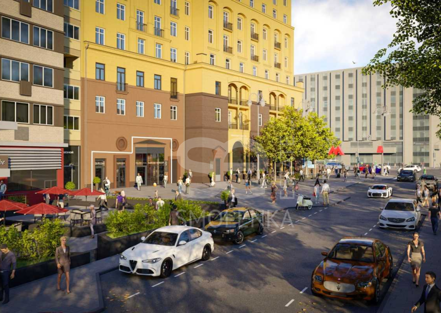 Аренда торговой площади, площадь 14.9 кв.м., 1 этаж, Тверская ул, 19, район Тверской