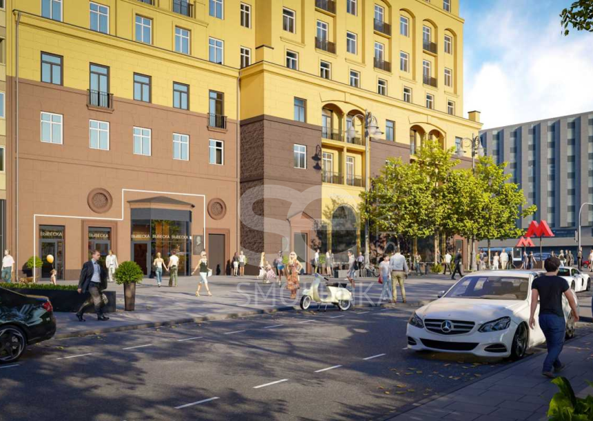 Аренда торговой площади, площадь 14.9 кв.м., 1 этаж, Тверская ул, 19, район Тверской