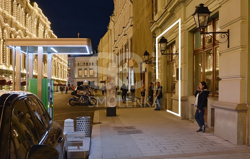 Аренда торговой площади, площадь 40 кв.м., 1 этаж, Ветошный пер, 13, район Тверской