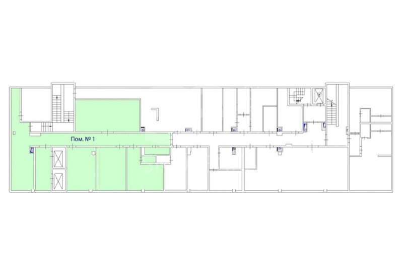 Аренда помещения свободного назначения, площадь 252 кв.м., -1 этаж, А-105 40-й километр, 3