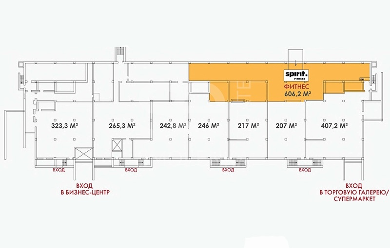 Аренда торговой площади, площадь 242.8 кв.м., 1 этаж, Дмитровское ш, 85, район Западное Дегунино