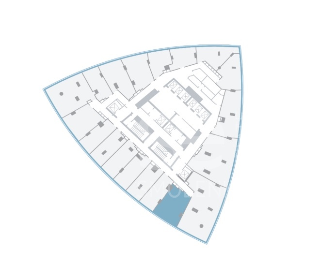 Продажа офиса, площадь 75.4 кв.м., 80 этаж, Пресненская наб, 12, район Пресненский