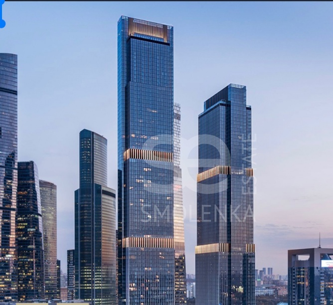 Аренда офиса, площадь 95 кв.м., 9 этаж, 1-й Красногвардейский проезд, 22стр1, район Пресненский