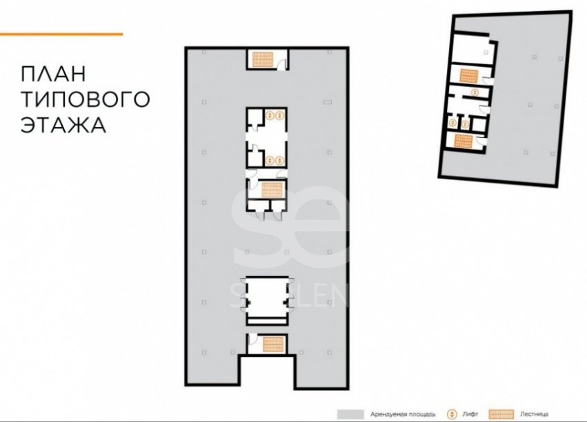 Аренда офиса, площадь 5164 кв.м., 6 этаж, Смоленский б-р, 13с1, район Хамовники