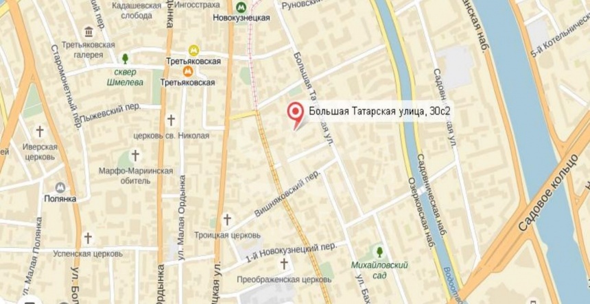 Продажа ОСЗ / особняка, площадь 1040 кв.м., 1 этаж, Татарская Б. ул, 30 с.2, район Замоскворечье, пл. уч. 14 сот