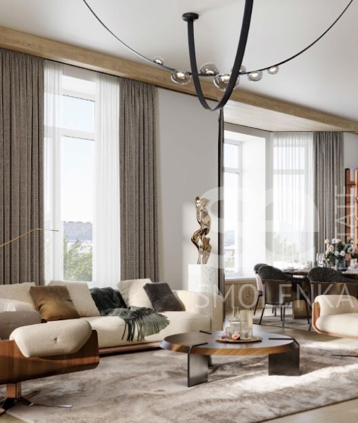 Продажа квартиры, площадь 81.6 кв.м., 5 этаж, ЖК Полянка / 44, Большая Полянка ул, 44/2