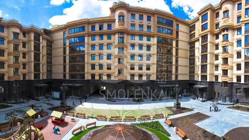 Продажа квартиры, площадь 89 кв.м., 2 этаж, ЖК Парк Палас, Хилков пер, 1