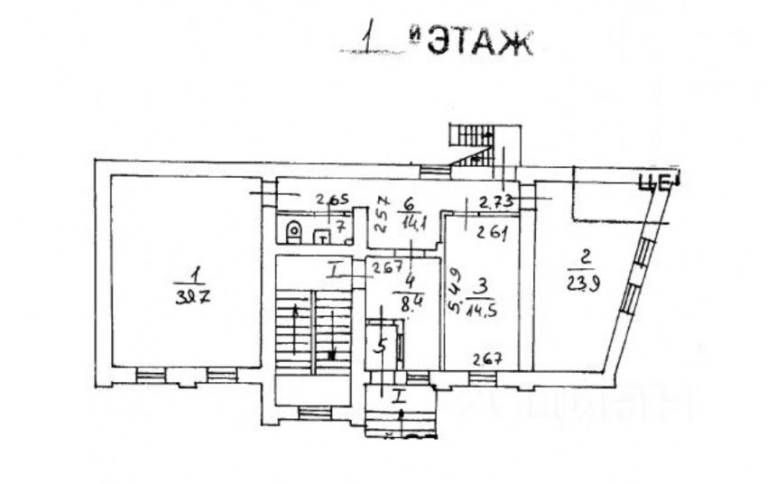 Аренда офиса, площадь 664 кв.м., 1 этаж, Бронная М. ул, 26с3, район Пресненский