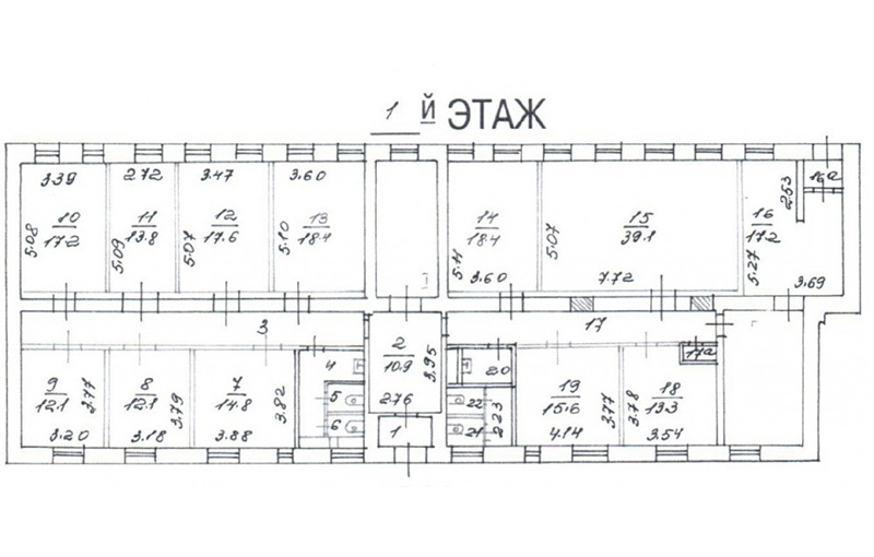 Продажа ОСЗ / особняка, площадь 506 кв.м., 1 этаж, Татарский М. пер, 4 с3, район Замоскворечье