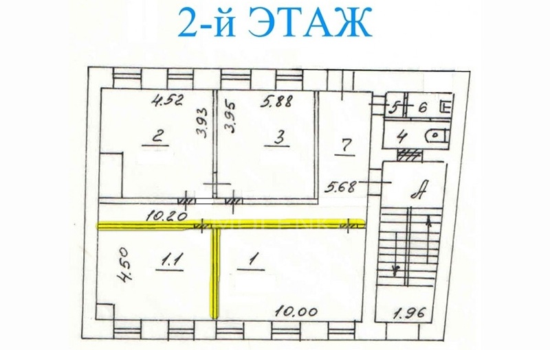Аренда офиса, площадь 100 кв.м., 2 этаж, Садовая-Кудринская ул, 22 с2, район Пресненский