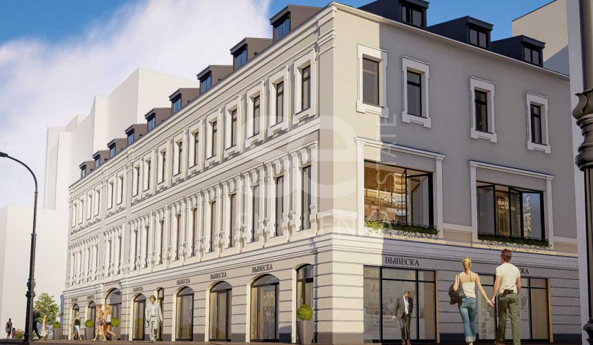 Аренда торговой площади, площадь 57.5 кв.м., 1 этаж, Новослободская ул, 19стр1, район Тверской