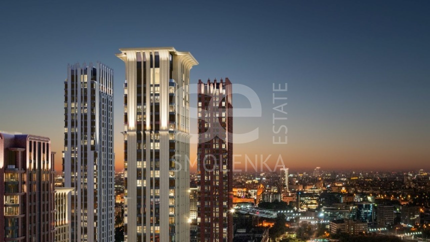 Продажа квартиры, площадь 103 кв.м., 24 этаж, ЖК Павелецкая сити, Дубининская ул, 65стр1