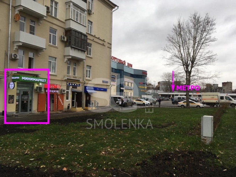 Аренда торговой площади, площадь 59.5 кв.м., 1 этаж, Стратонавтов пр-д, 9, район Покровское-Стрешнево