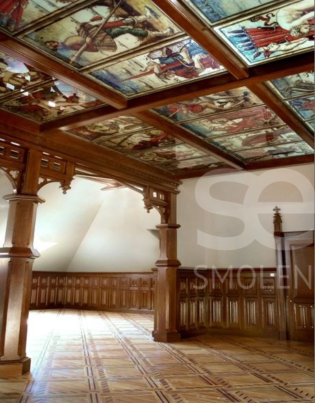 Аренда ОСЗ / особняка, площадь 1500 кв.м., 1 этаж, Остоженка ул, 24, район Хамовники