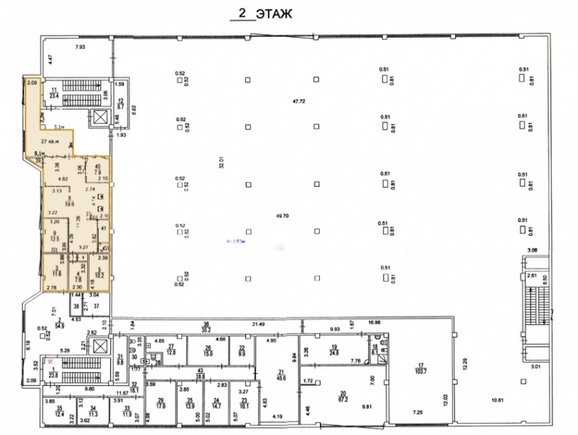 Аренда помещения свободного назначения, площадь 137 кв.м., 2 этаж, Перервинский б-р, 4к1, район Марьино