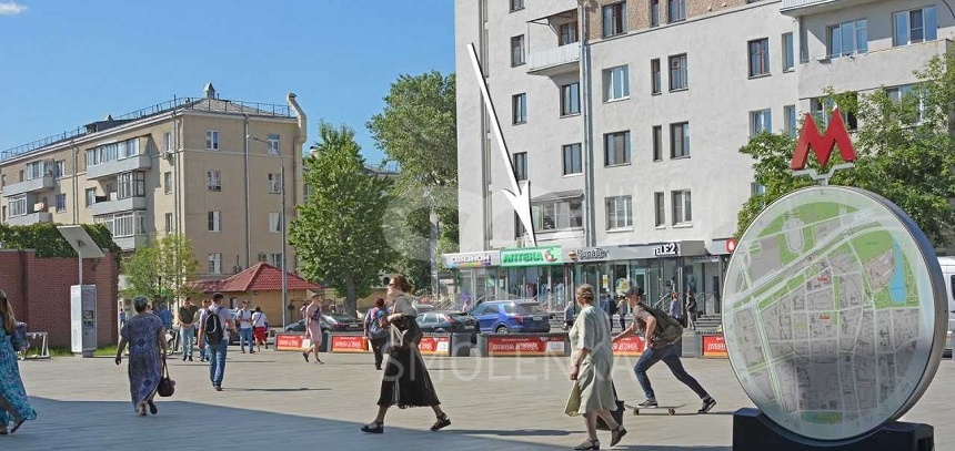 Продажа торговой площади, площадь 53 кв.м., 1 этаж, Усачева ул, 29 корп. 3, район Хамовники