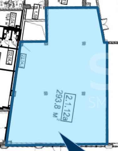 Продажа помещения свободного назначения, площадь 293.8 кв.м., 1 этаж, Ленинградский пр-кт, 36 корп. 2, район Аэропорт