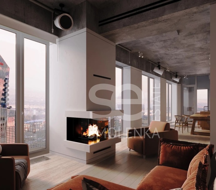 Продажа апартаментов, площадь 97.4 кв.м., 13 этаж, ЖК Логос, Подольское ш, 3