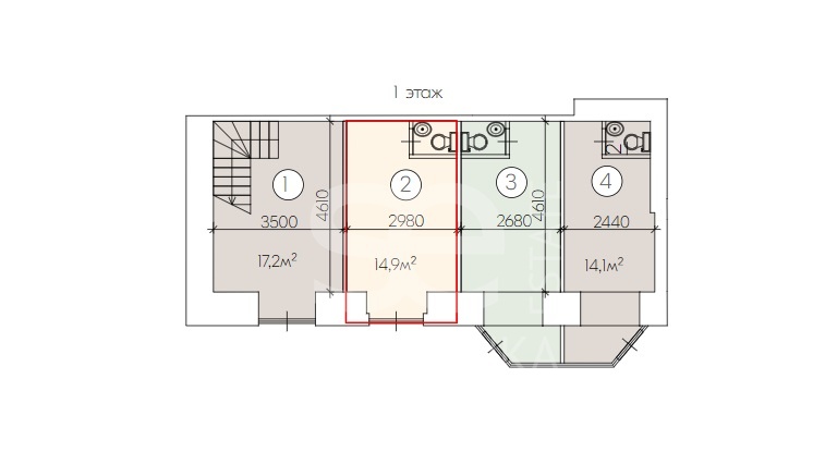 Аренда торговой площади, площадь 14.9 кв.м., 1 этаж, Тверская ул, 19, район Тверской