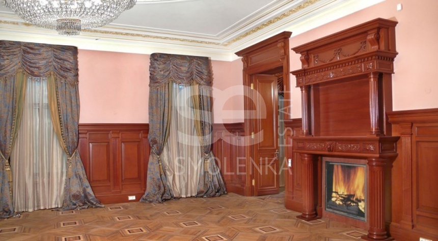 Аренда ОСЗ / особняка, площадь 1500 кв.м., 1 этаж, Остоженка ул, 24, район Хамовники