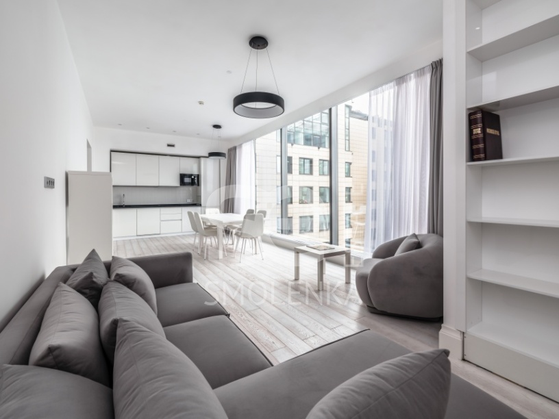 Продажа апартаментов, площадь 87.5 кв.м., 9 этаж, ЖК Резиденция Тверская, 2-я Брестская ул, 6