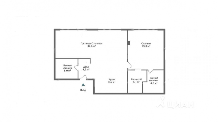 Продажа апартаментов, площадь 95 кв.м., 2 этаж, ЖК Clerkenwell House, Комсомольский пр-кт, 42стр2
